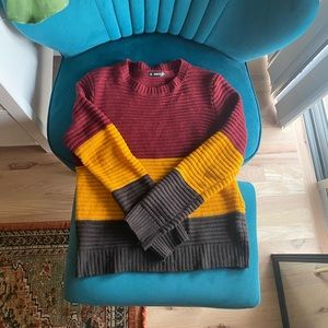*SOLD* Striped sweater